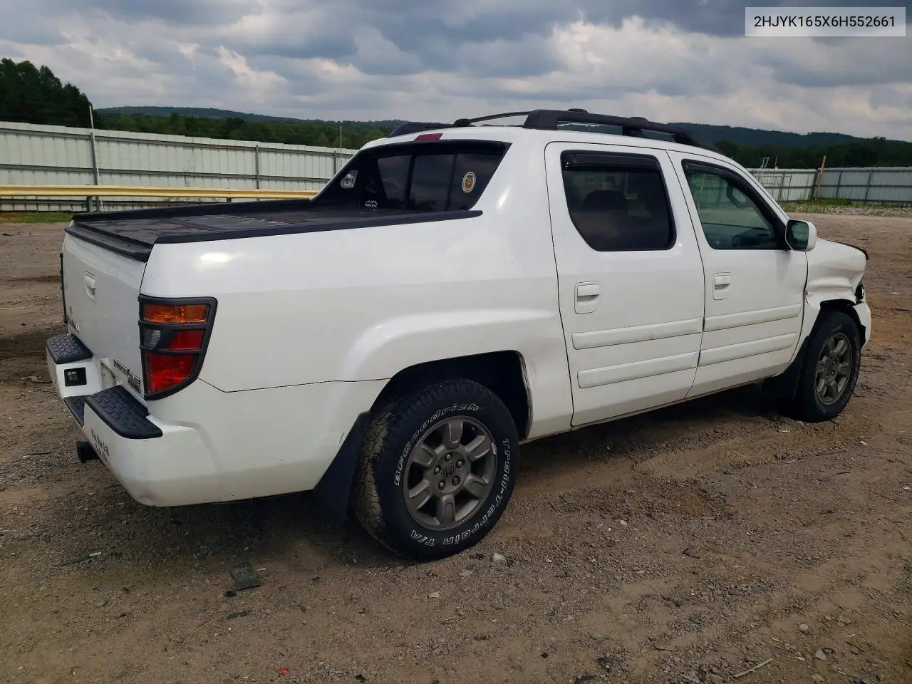 2006 Honda Ridgeline VIN: 2HJYK165X6H552661 Lot: 61584626