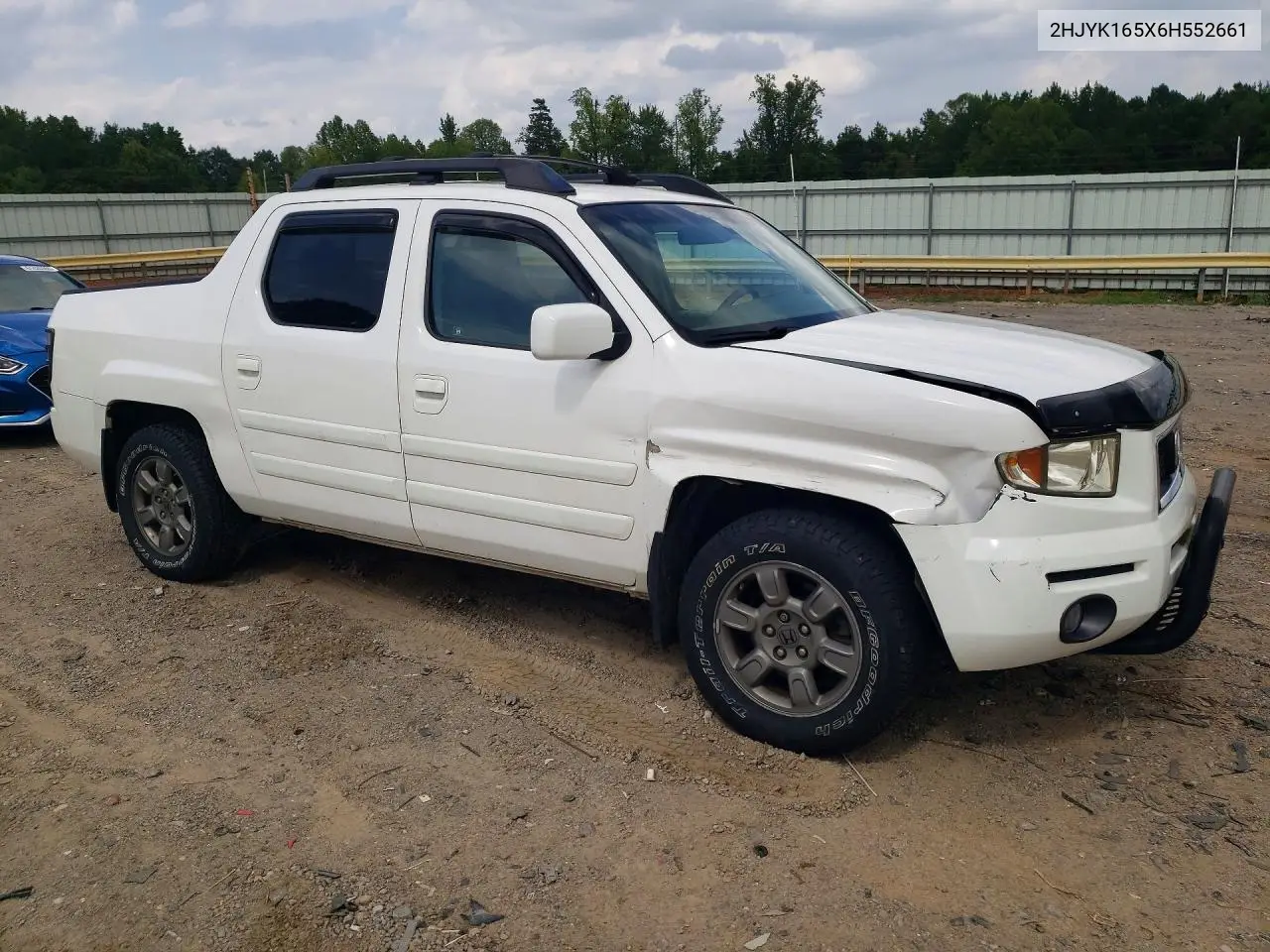 2006 Honda Ridgeline VIN: 2HJYK165X6H552661 Lot: 61584626