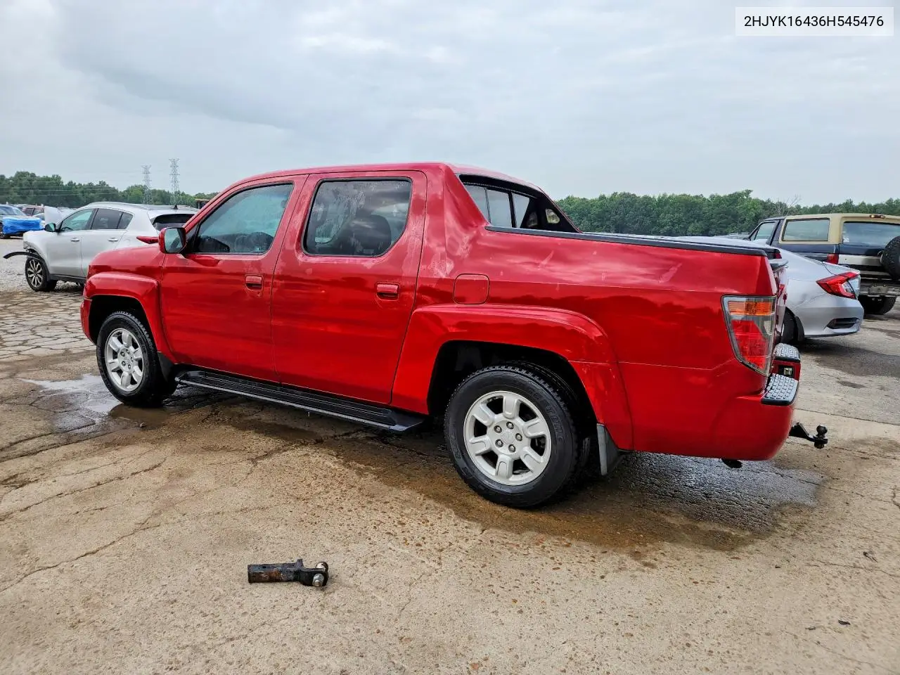 2006 Honda Ridgeline Rts VIN: 2HJYK16436H545476 Lot: 61857076