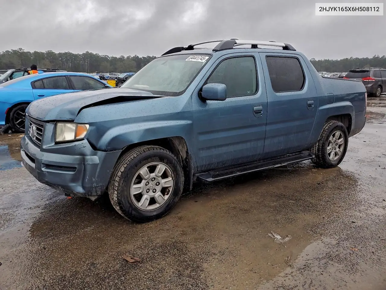 2HJYK165X6H508112 2006 Honda Ridgeline Rtl