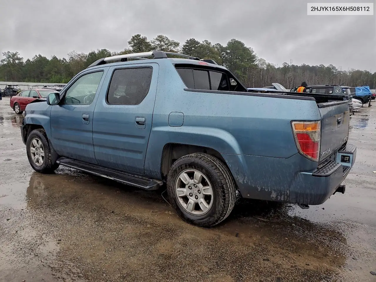 2HJYK165X6H508112 2006 Honda Ridgeline Rtl