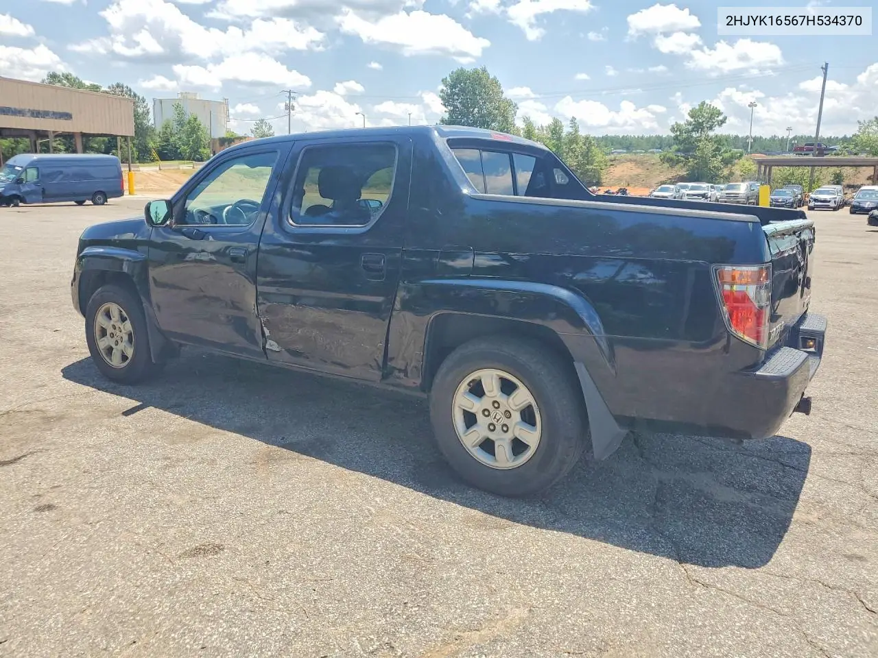2007 Honda Ridgeline Rtl VIN: 2HJYK16567H534370 Lot: 60763986