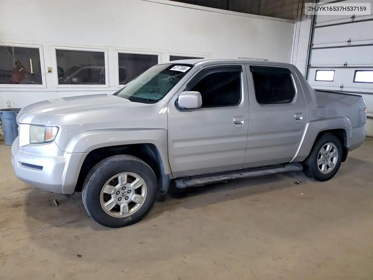 2007 Honda Ridgeline Rtl VIN: 2HJYK16537H537159 Lot: 62177686