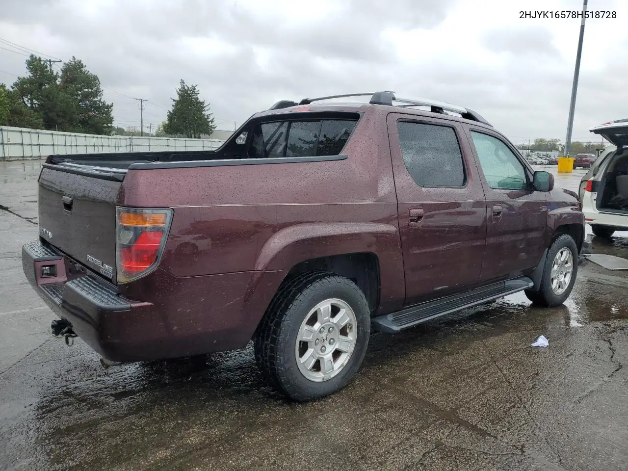 2HJYK16578H518728 2008 Honda Ridgeline Rtl
