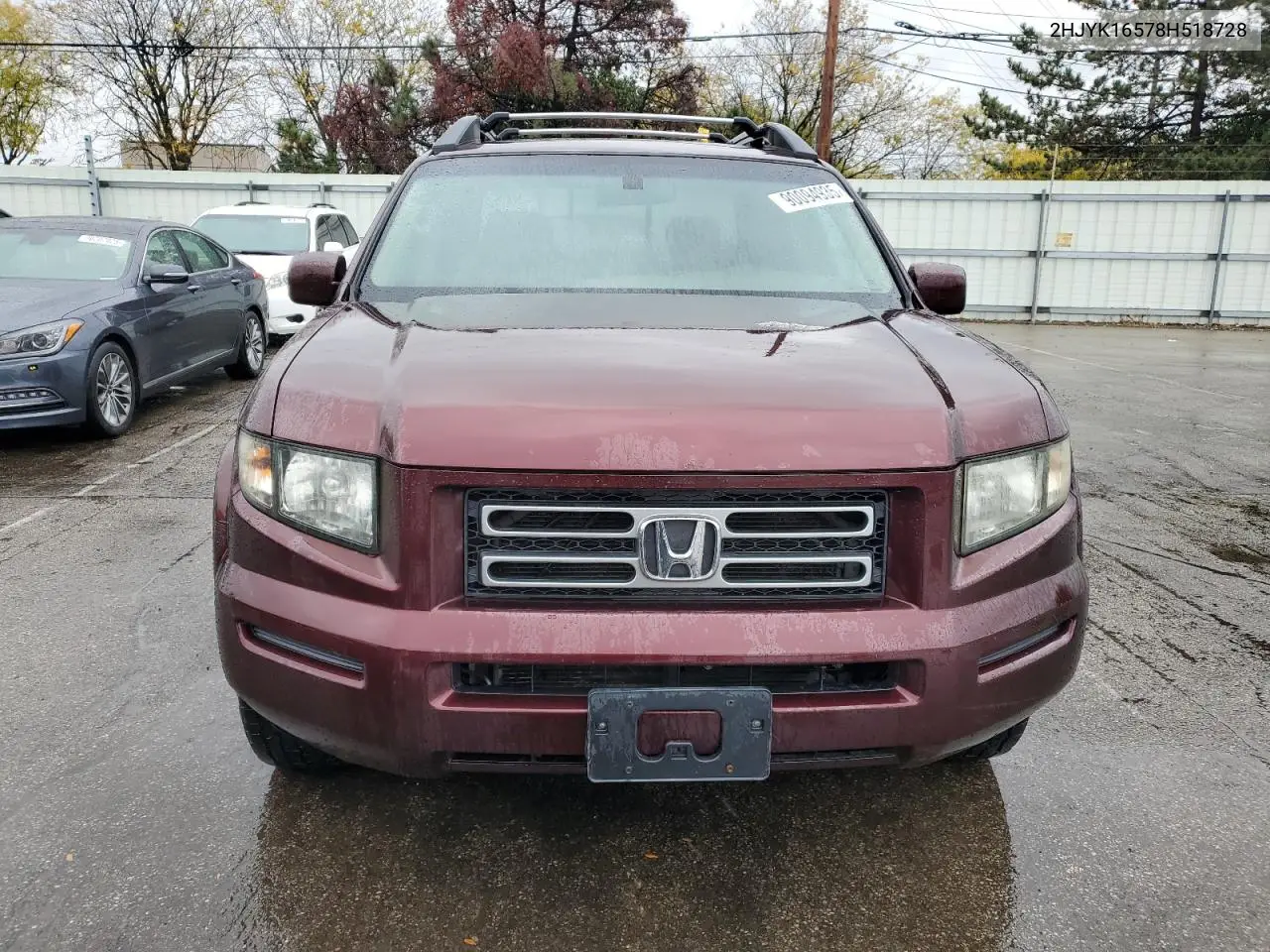 2HJYK16578H518728 2008 Honda Ridgeline Rtl