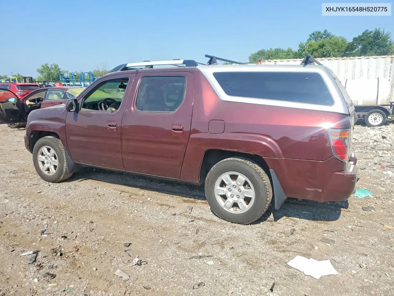 2008 Honda Ridgeline Sport VIN: 2HJYK16548H520775 Lot: 60432346