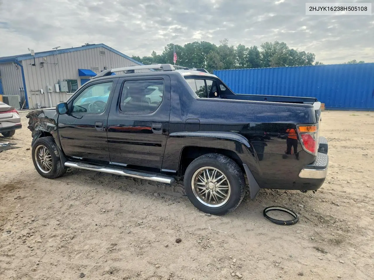 2008 Honda Ridgeline Rt VIN: 2HJYK16238H505108 Lot: 60546736