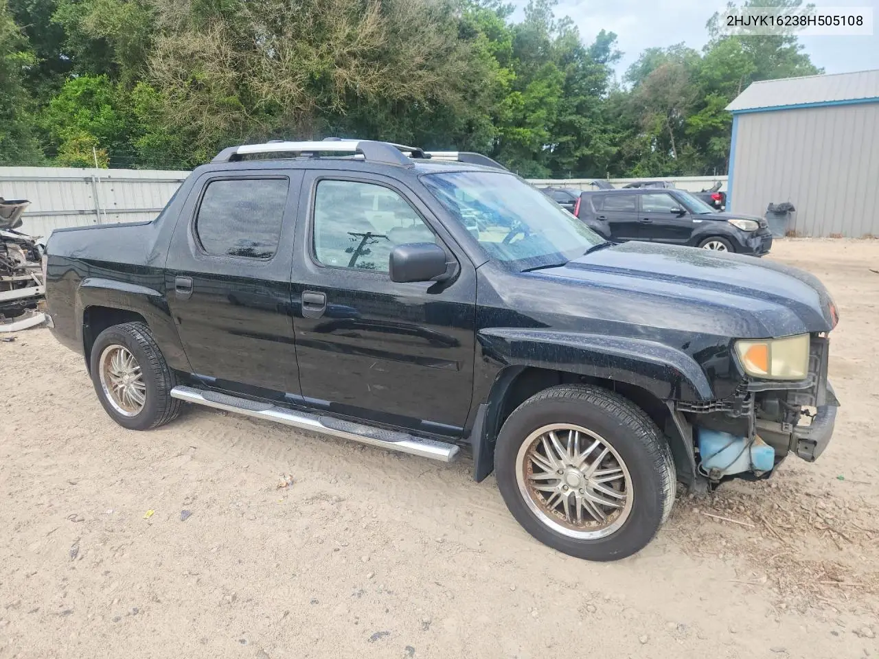 2008 Honda Ridgeline Rt VIN: 2HJYK16238H505108 Lot: 60546736