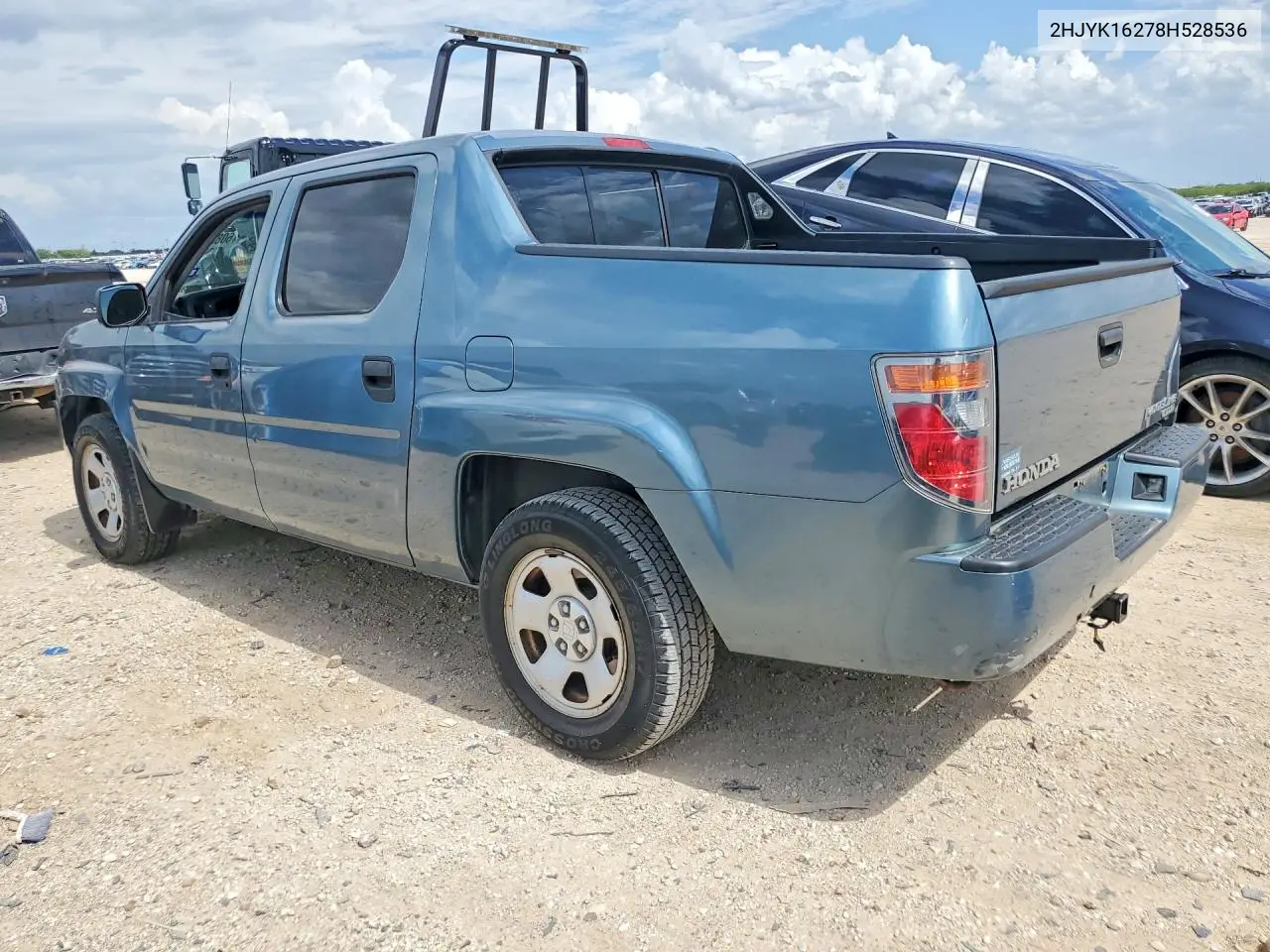 2008 Honda Ridgeline Rt VIN: 2HJYK16278H528536 Lot: 60882486