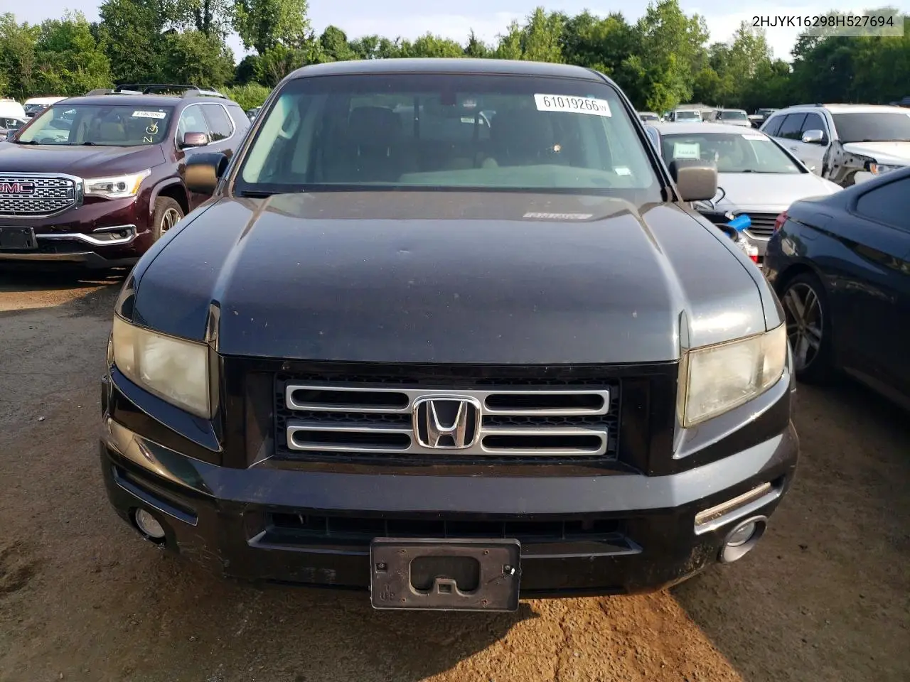2008 Honda Ridgeline Rt VIN: 2HJYK16298H527694 Lot: 61019266