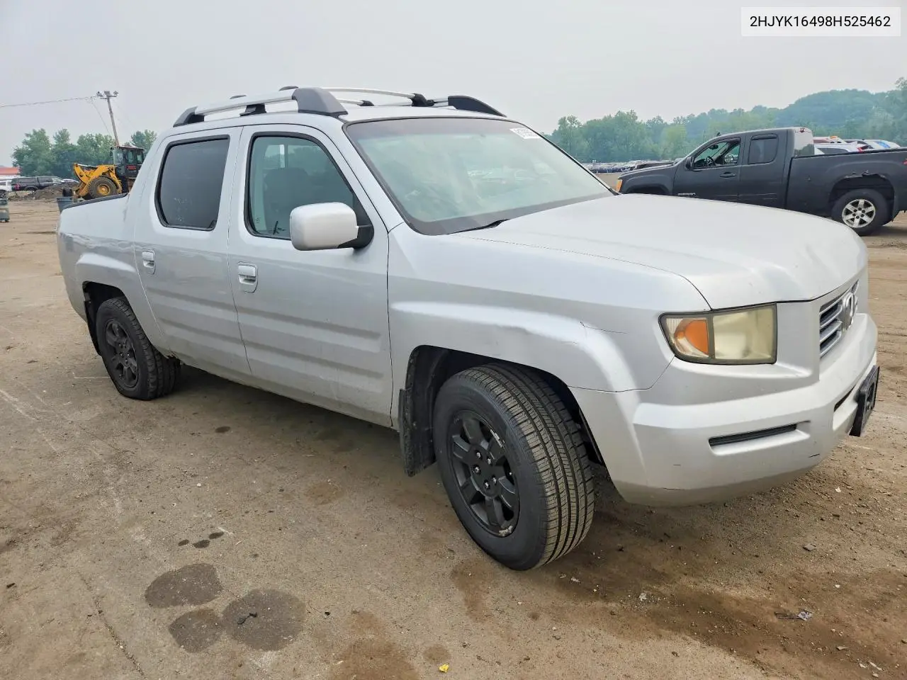 2008 Honda Ridgeline Rts VIN: 2HJYK16498H525462 Lot: 61793596