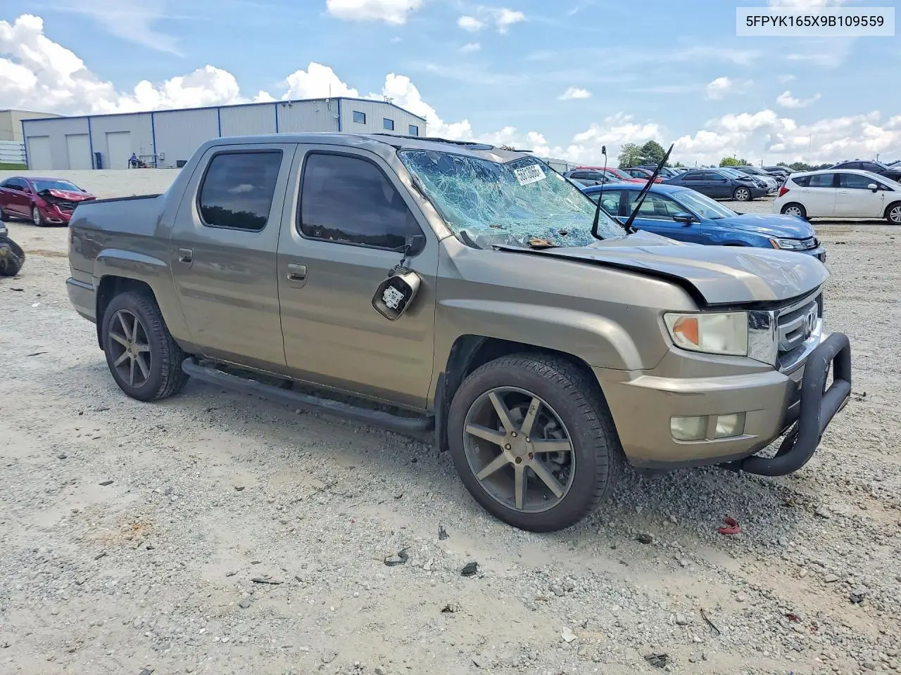 2009 Honda Ridgeline Rtl VIN: 5FPYK165X9B109559 Lot: 56813066