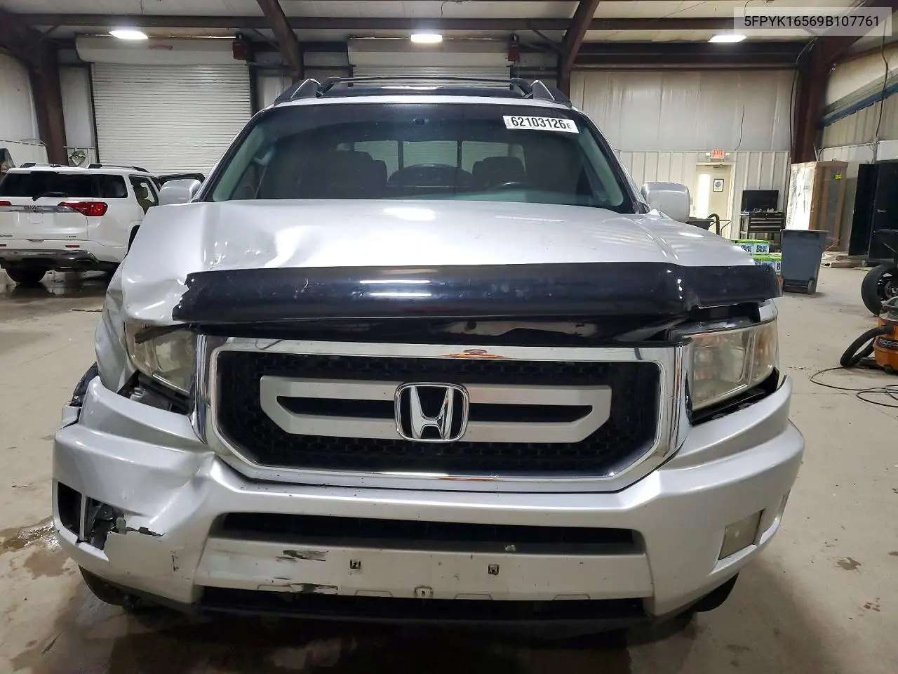 2009 Honda Ridgeline Rtl VIN: 5FPYK16569B107761 Lot: 62103126