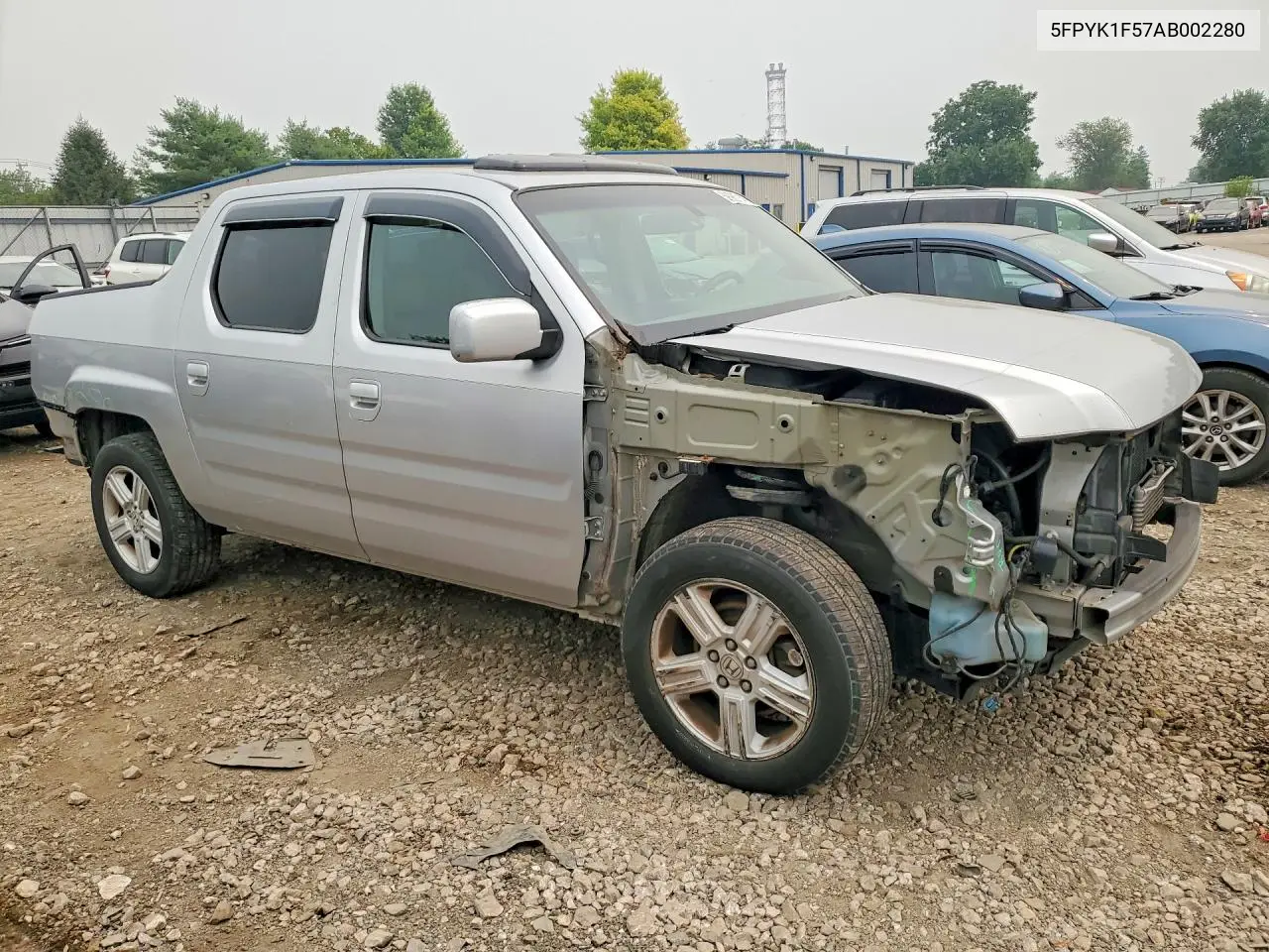 2010 Honda Ridgeline Rtl VIN: 5FPYK1F57AB002280 Lot: 59987146
