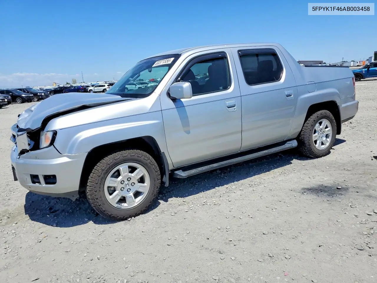 2010 Honda Ridgeline Rts VIN: 5FPYK1F46AB003458 Lot: 60371556