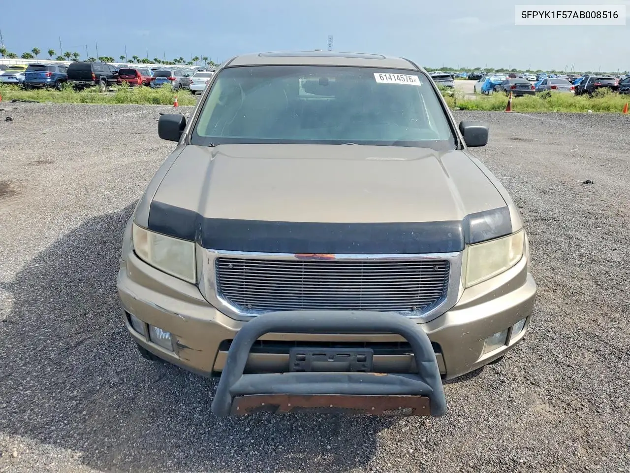 2010 Honda Ridgeline Rtl VIN: 5FPYK1F57AB008516 Lot: 61414576