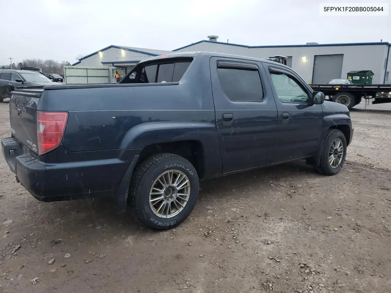 5FPYK1F20BB005044 2011 Honda Ridgeline Rt