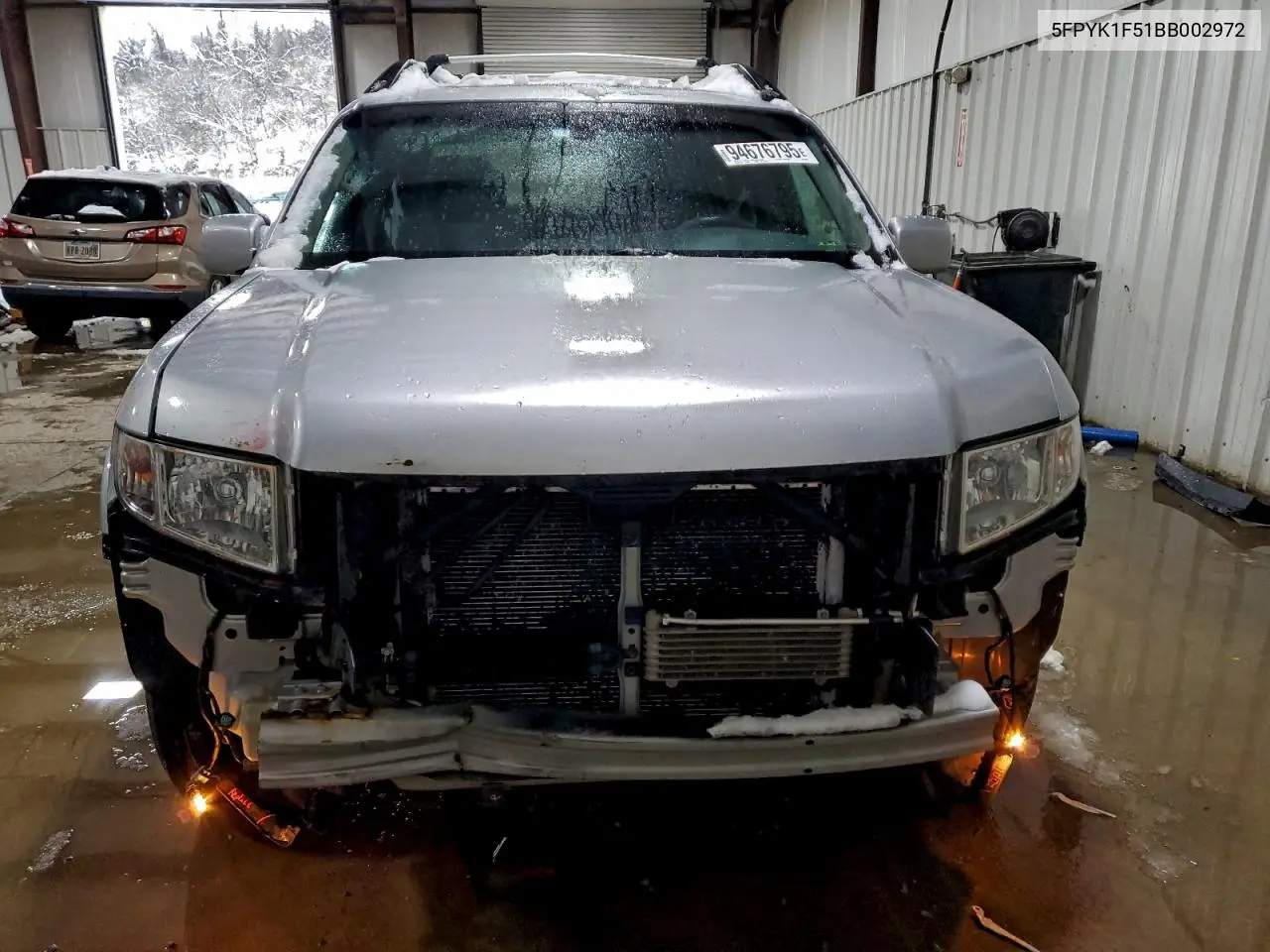 5FPYK1F51BB002972 2011 Honda Ridgeline Rtl