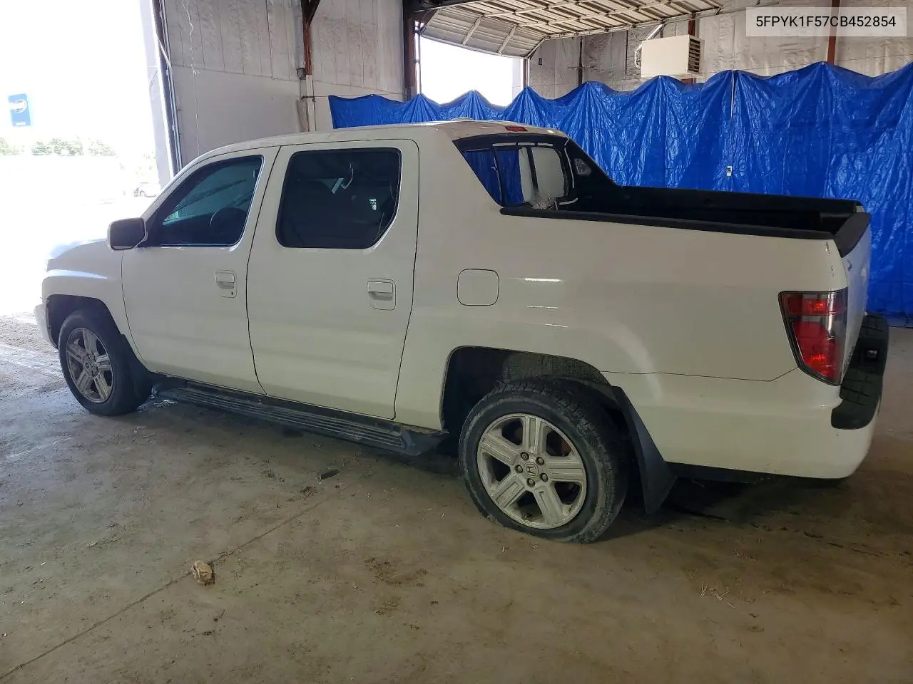 2012 Honda Ridgeline Rtl VIN: 5FPYK1F57CB452854 Lot: 41632446