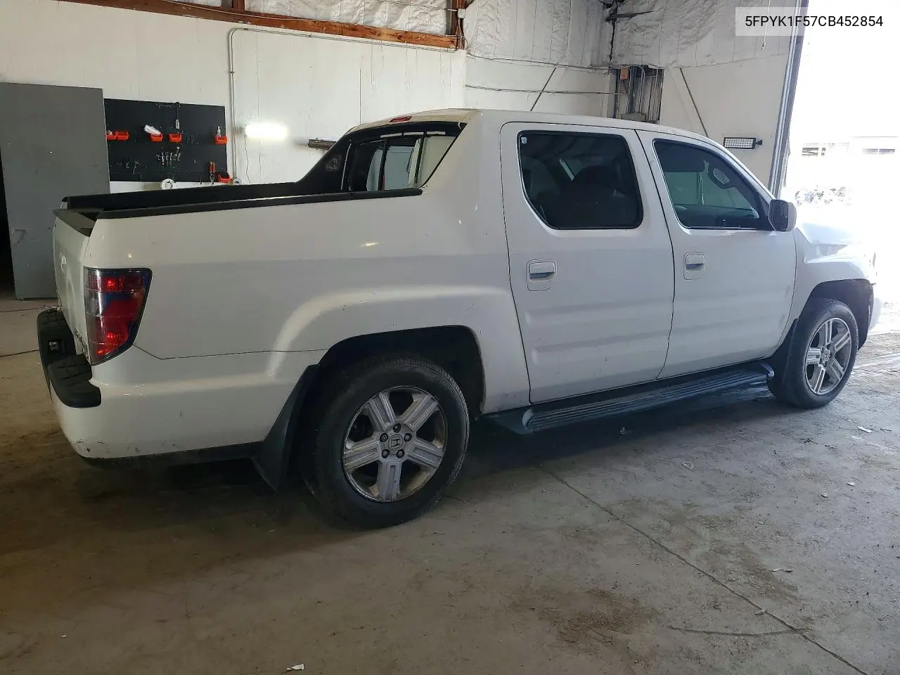 2012 Honda Ridgeline Rtl VIN: 5FPYK1F57CB452854 Lot: 41632446