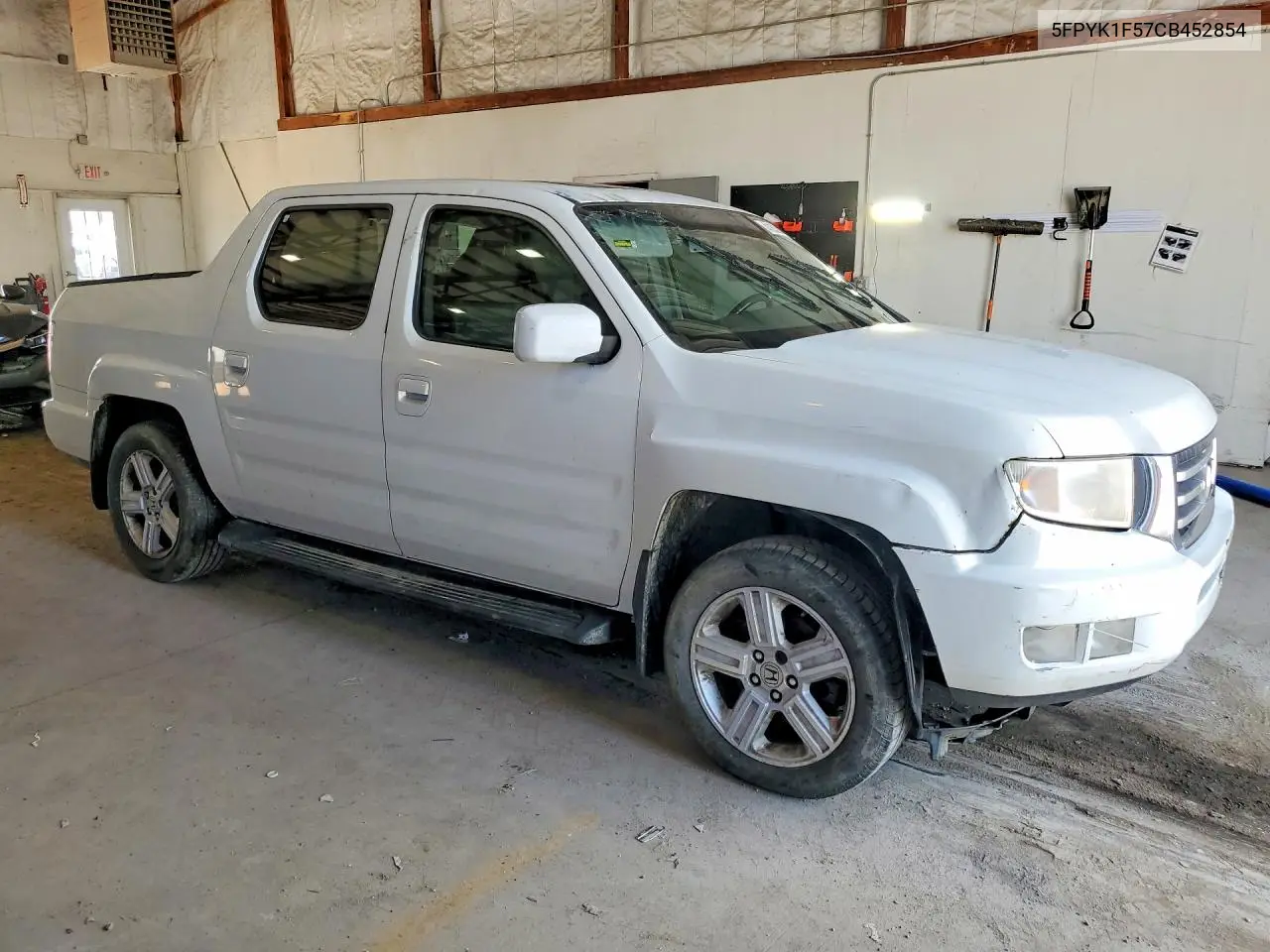 2012 Honda Ridgeline Rtl VIN: 5FPYK1F57CB452854 Lot: 41632446