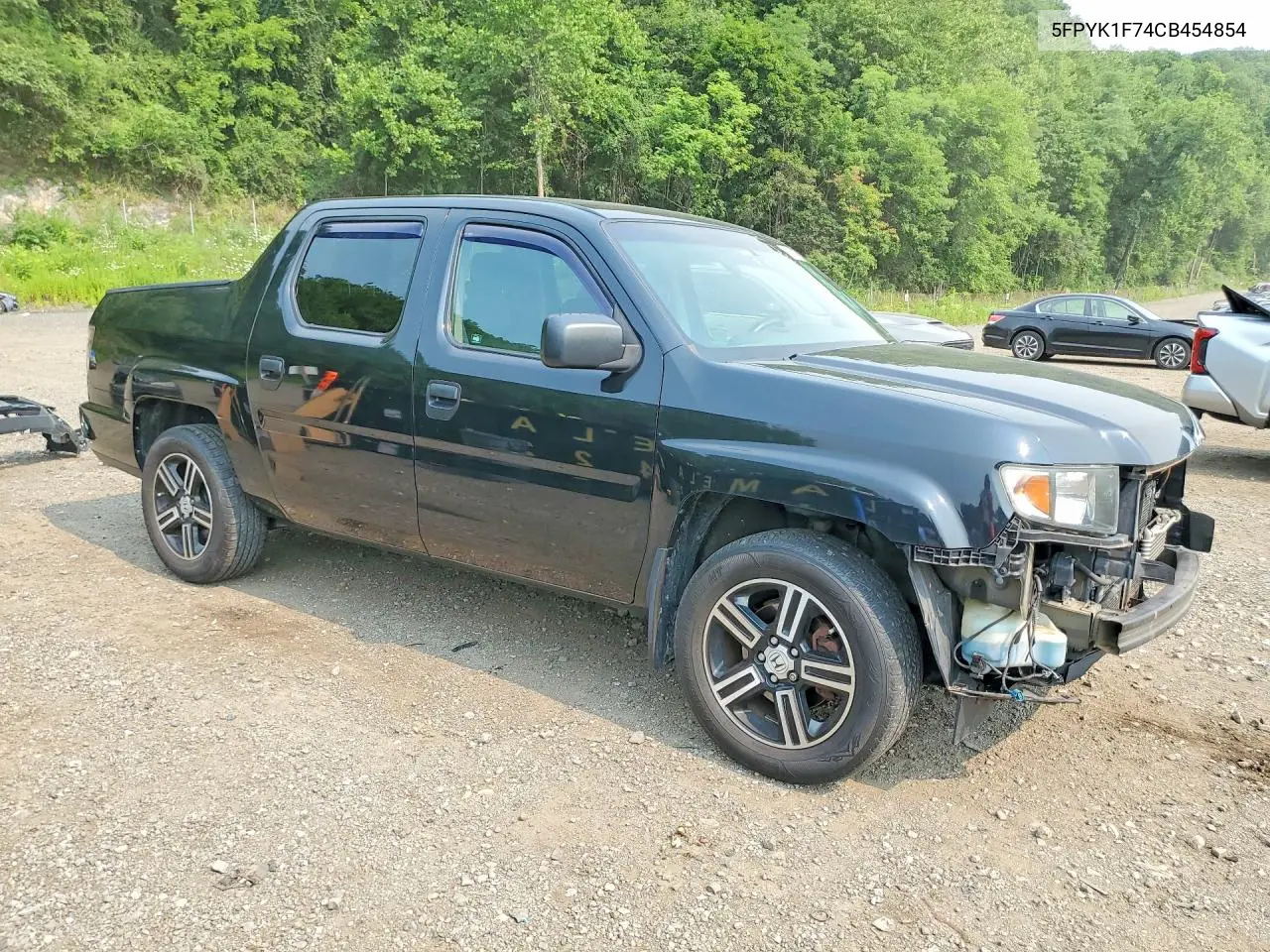 2012 Honda Ridgeline Sport VIN: 5FPYK1F74CB454854 Lot: 60667496