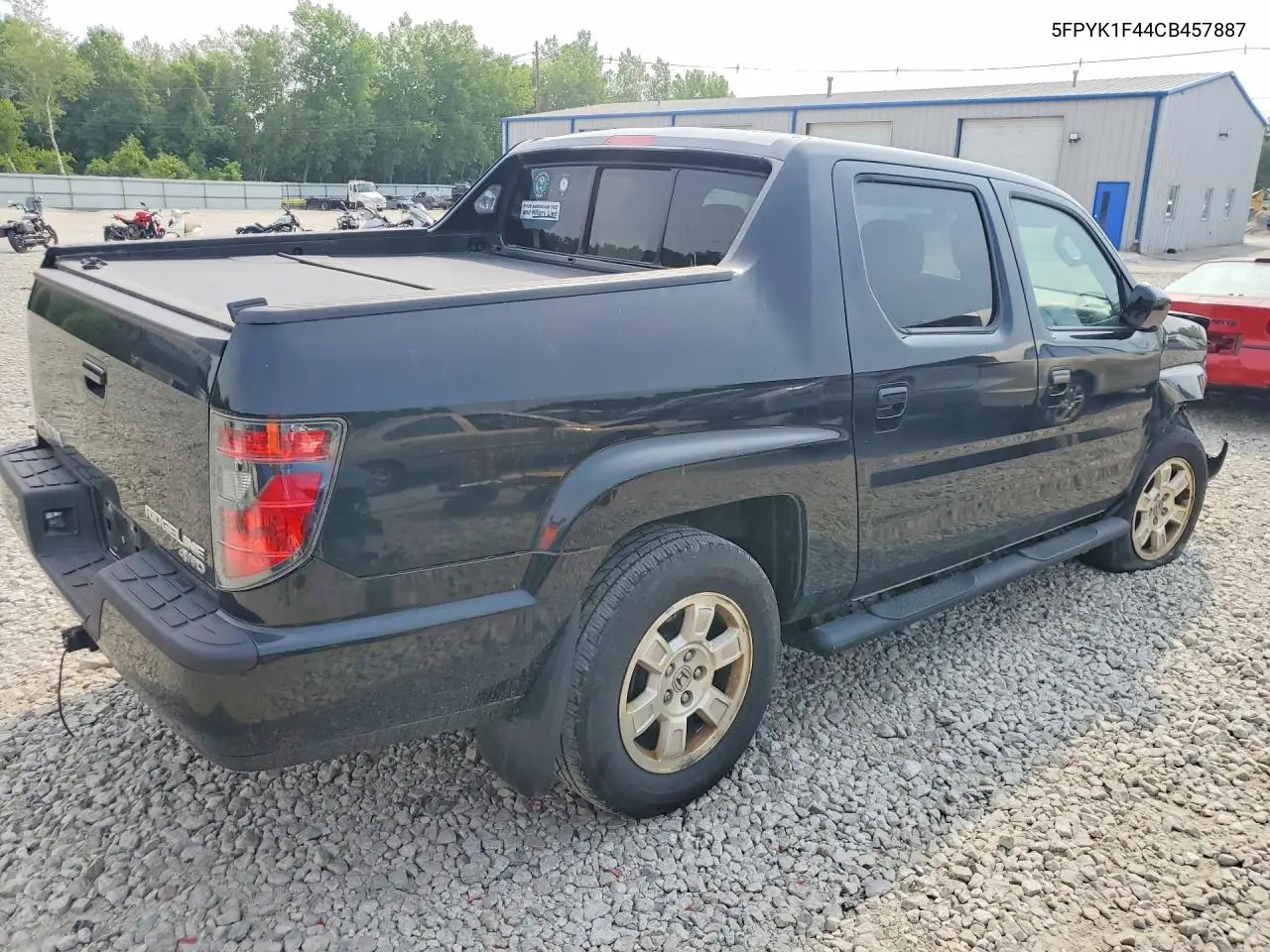 2012 Honda Ridgeline Rts VIN: 5FPYK1F44CB457887 Lot: 60815396
