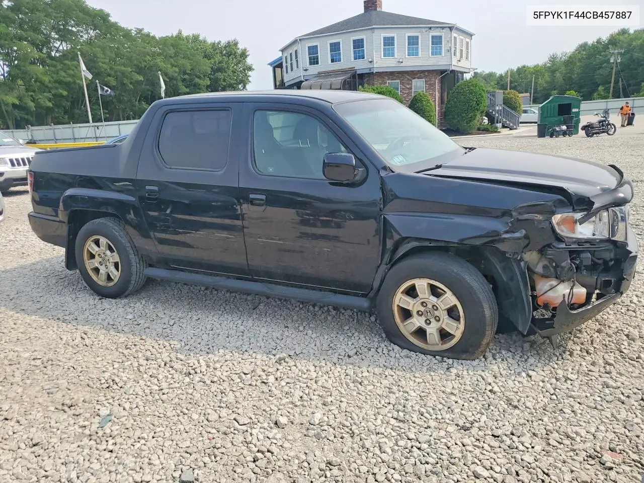 2012 Honda Ridgeline Rts VIN: 5FPYK1F44CB457887 Lot: 60815396