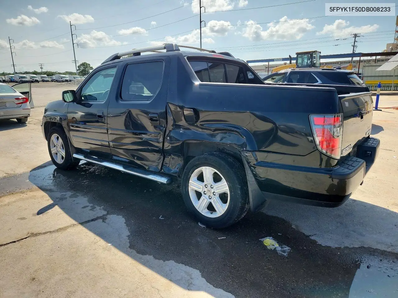 2013 Honda Ridgeline Rtl VIN: 5FPYK1F50DB008233 Lot: 59148006