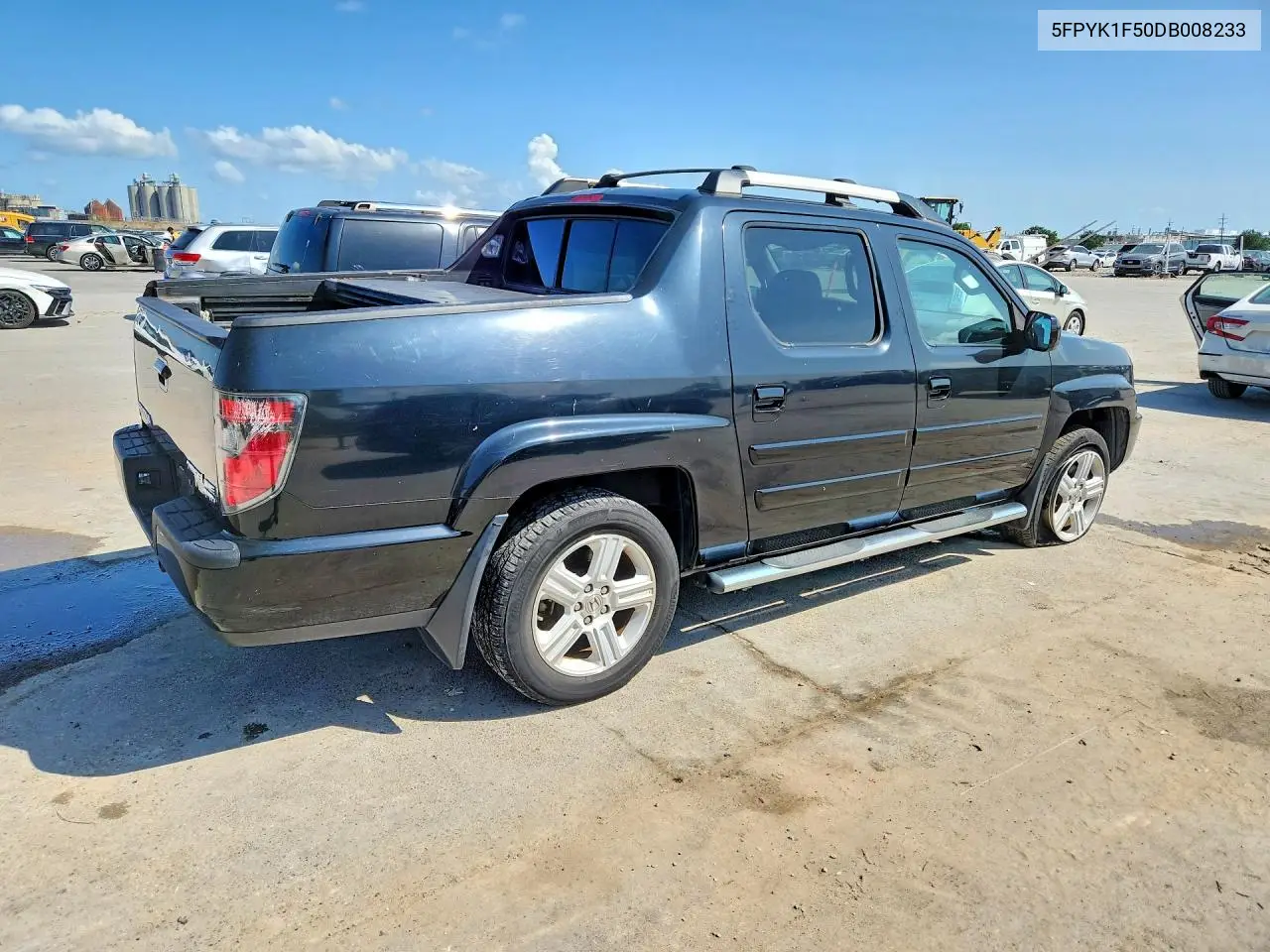 2013 Honda Ridgeline Rtl VIN: 5FPYK1F50DB008233 Lot: 59148006