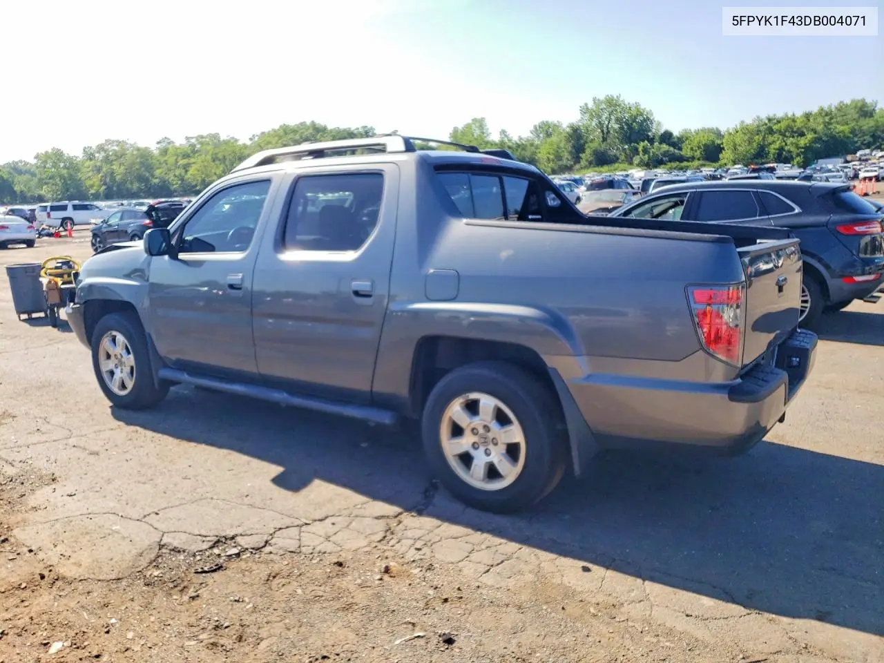 2013 Honda Ridgeline Rts VIN: 5FPYK1F43DB004071 Lot: 59322306