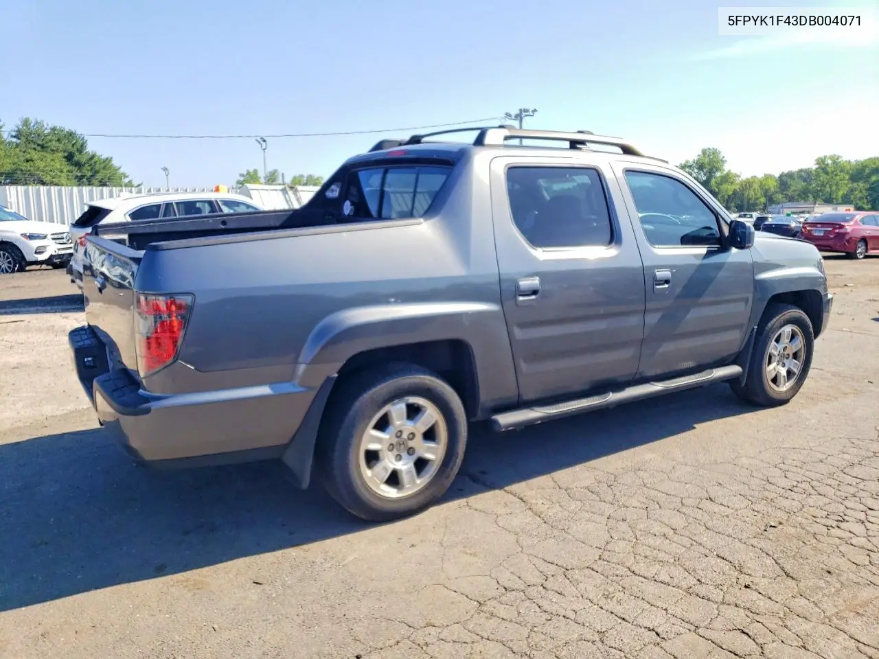 2013 Honda Ridgeline Rts VIN: 5FPYK1F43DB004071 Lot: 59322306