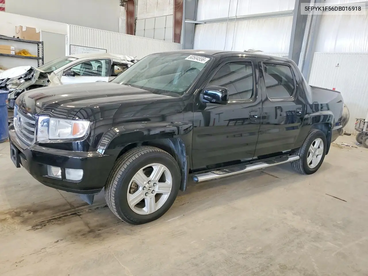 2013 Honda Ridgeline Rtl VIN: 5FPYK1F56DB016918 Lot: 60504556