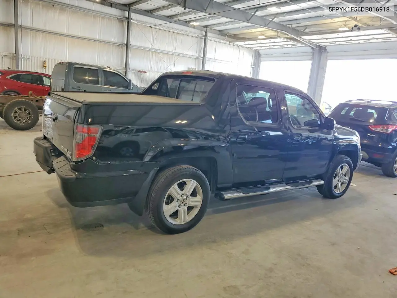 2013 Honda Ridgeline Rtl VIN: 5FPYK1F56DB016918 Lot: 60504556