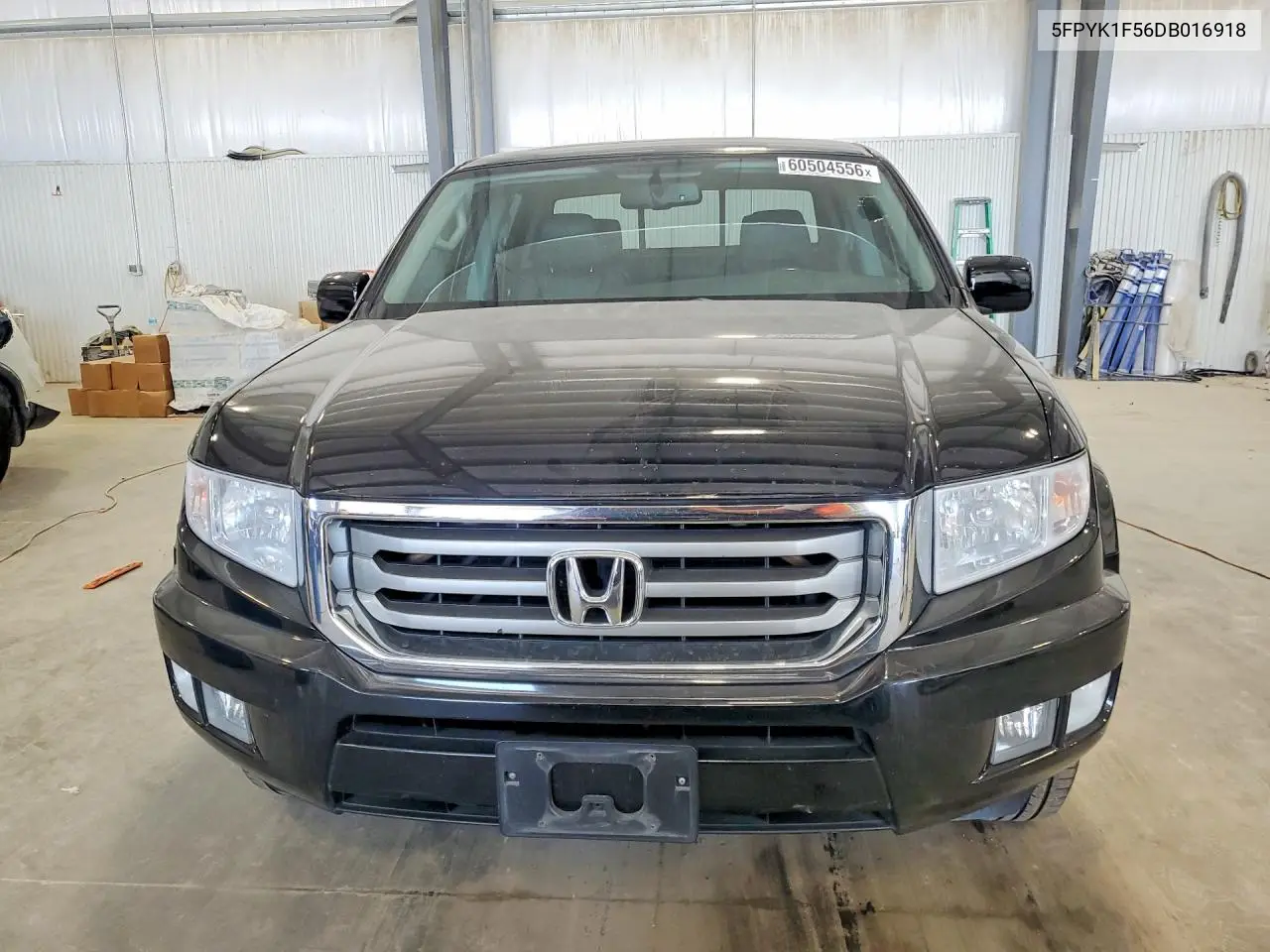 2013 Honda Ridgeline Rtl VIN: 5FPYK1F56DB016918 Lot: 60504556