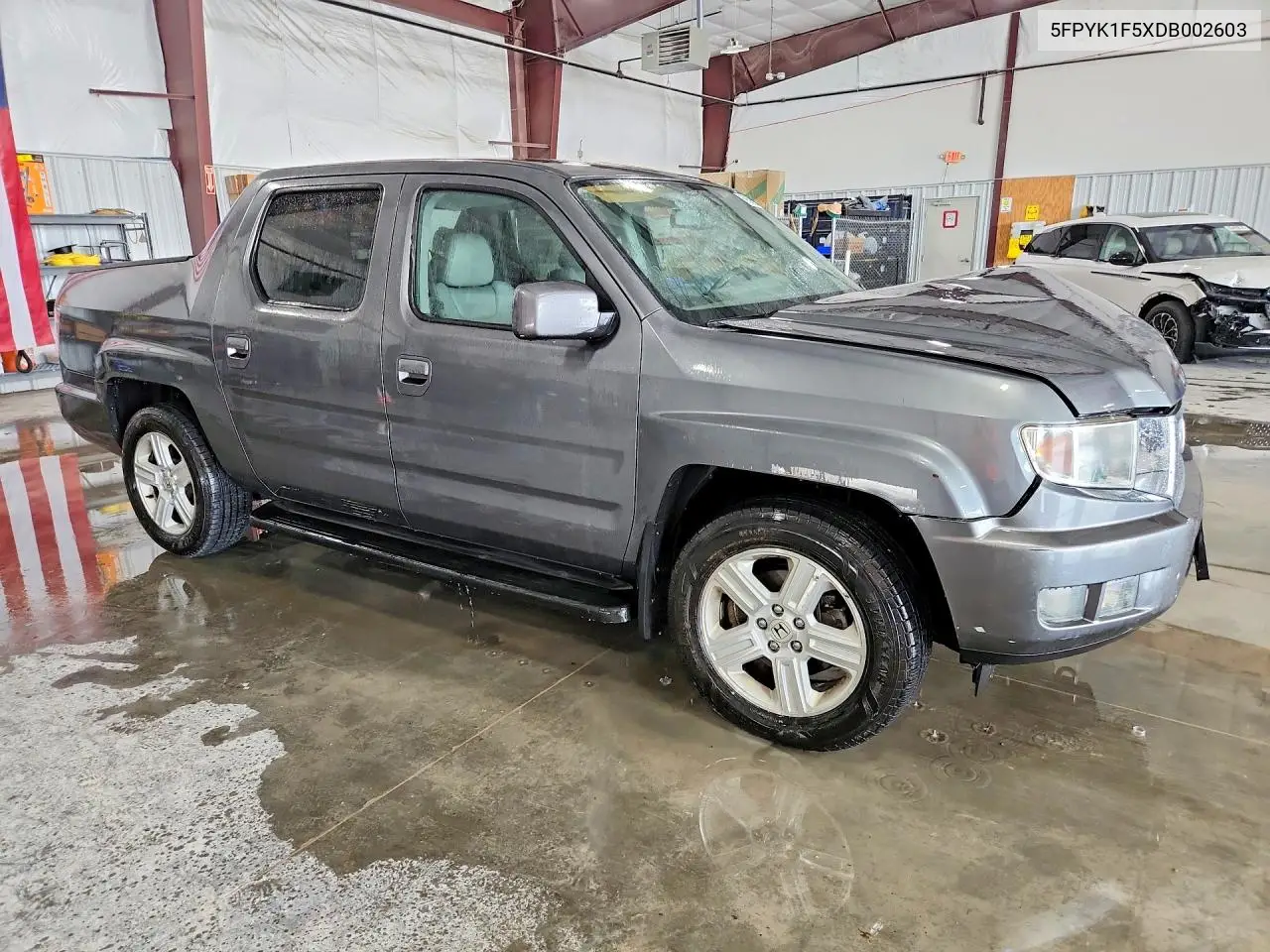 2013 Honda Ridgeline Rtl VIN: 5FPYK1F5XDB002603 Lot: 60583436