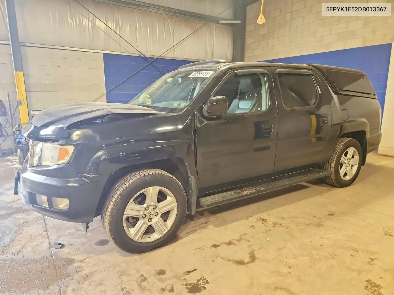 2013 Honda Ridgeline Rtl VIN: 5FPYK1F52DB013367 Lot: 60988726