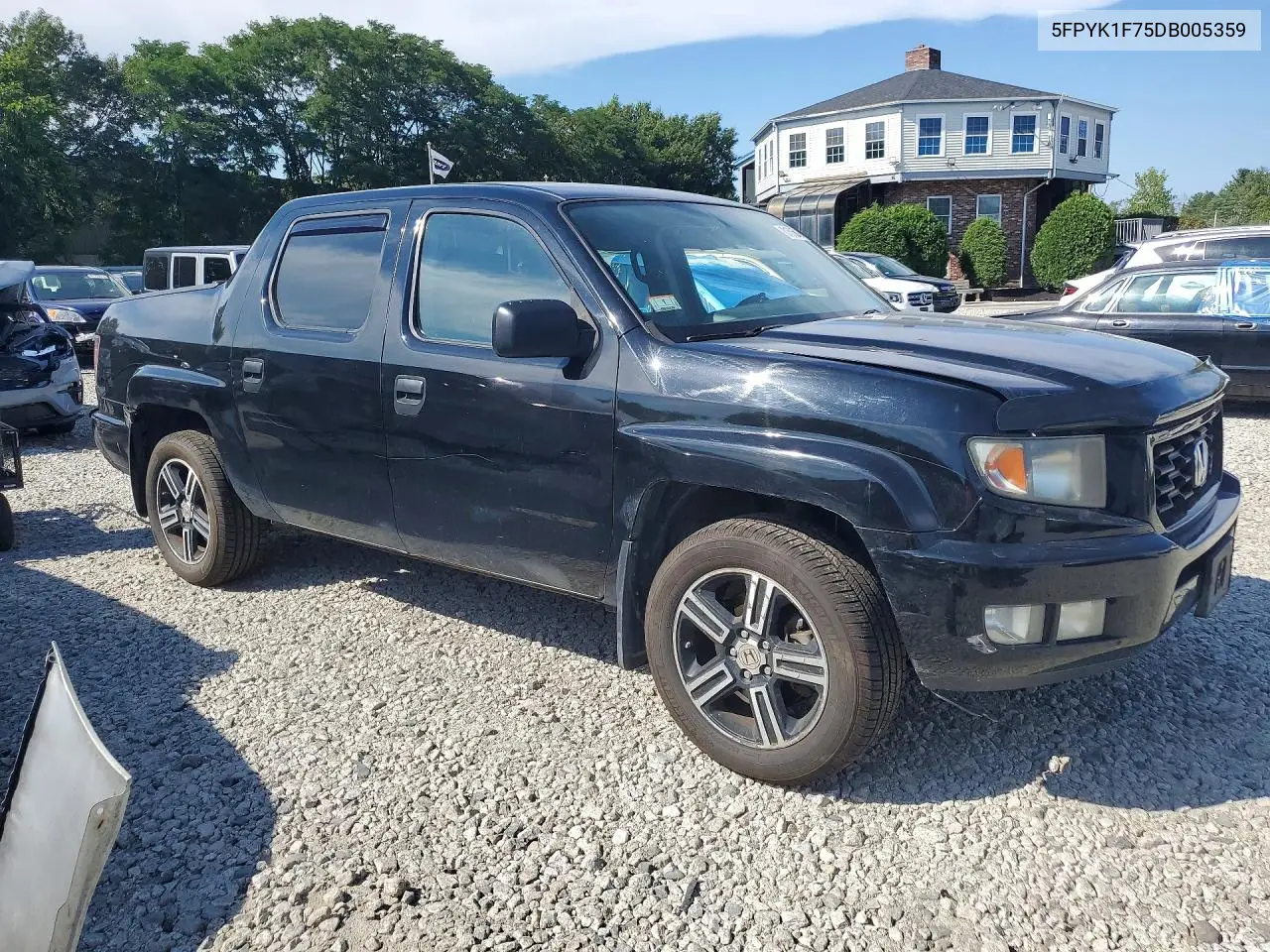 2013 Honda Ridgeline Sport VIN: 5FPYK1F75DB005359 Lot: 61586616