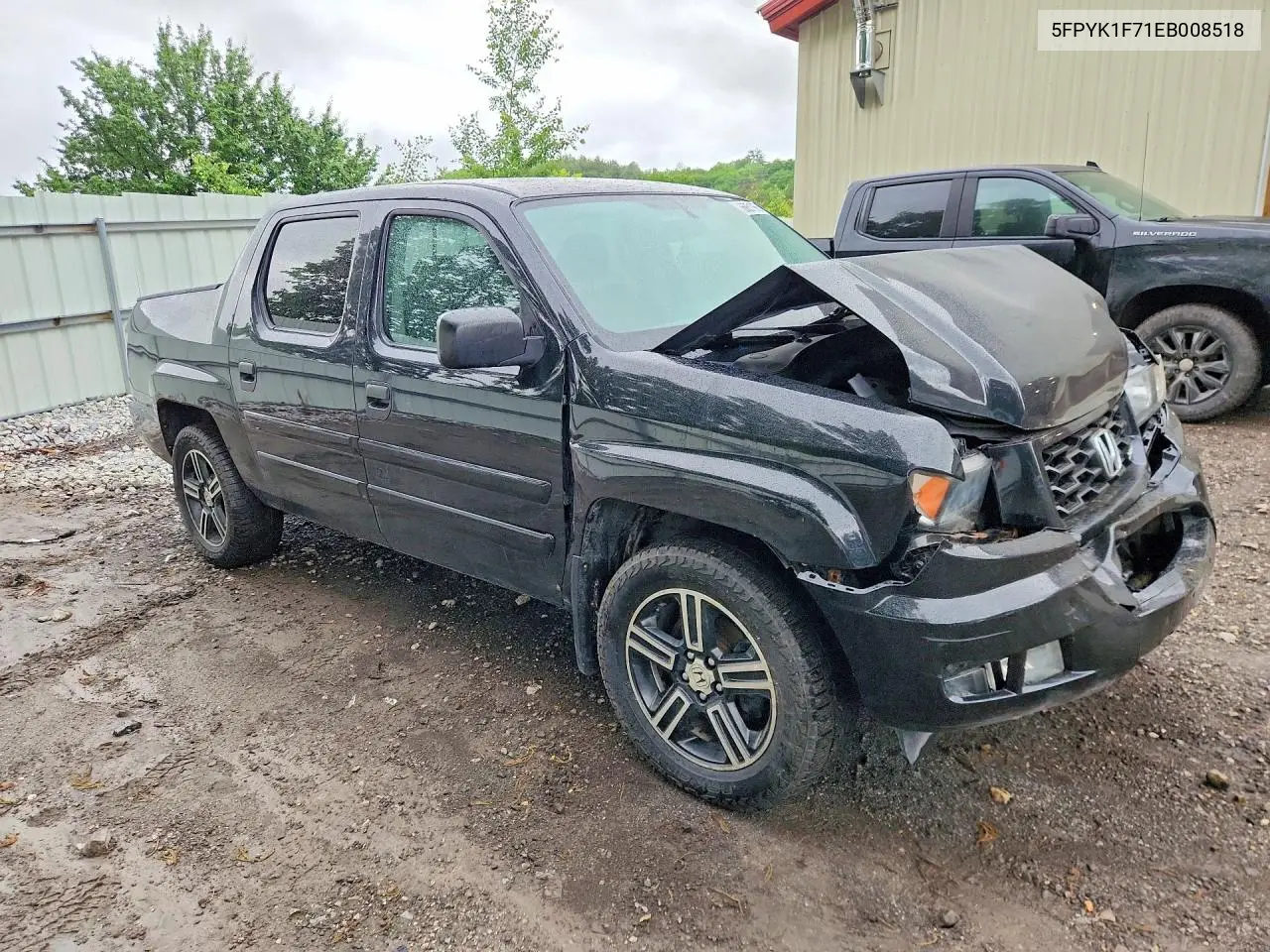 2014 Honda Ridgeline Sport VIN: 5FPYK1F71EB008518 Lot: 56851066
