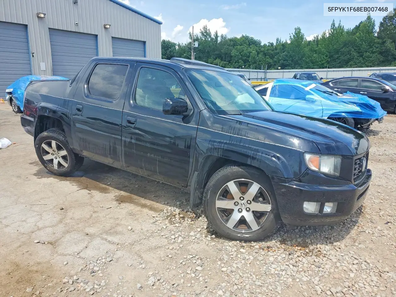 2014 Honda Ridgeline Rtl-S VIN: 5FPYK1F68EB007468 Lot: 60326346