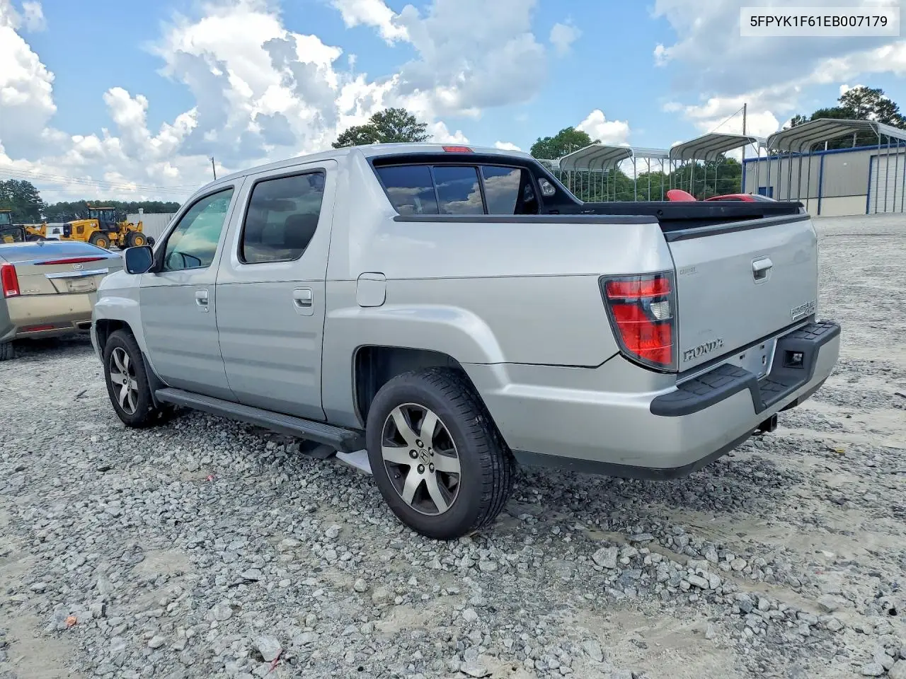 2014 Honda Ridgeline Rtl-S VIN: 5FPYK1F61EB007179 Lot: 61747476