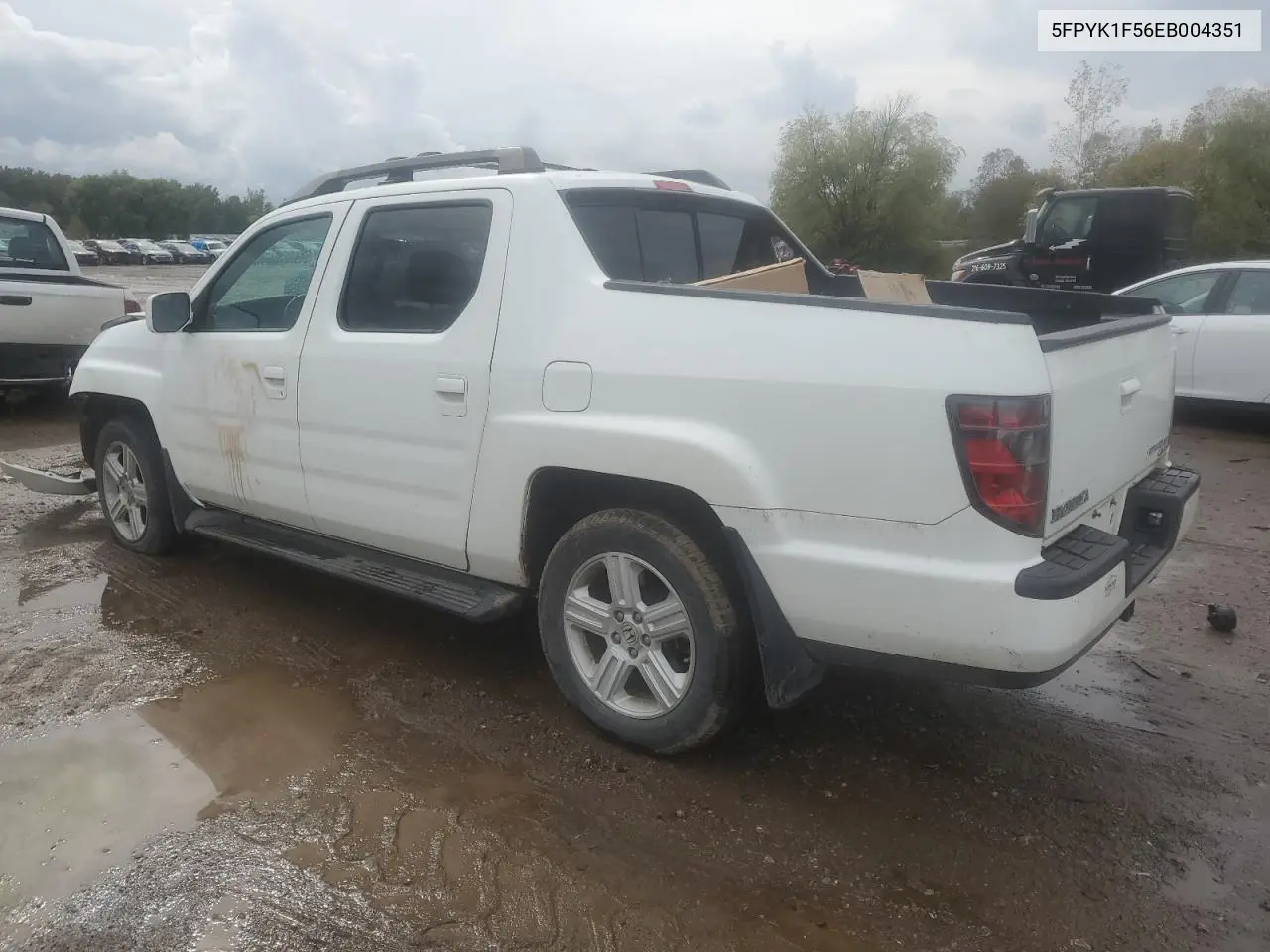 5FPYK1F56EB004351 2014 Honda Ridgeline Rtl