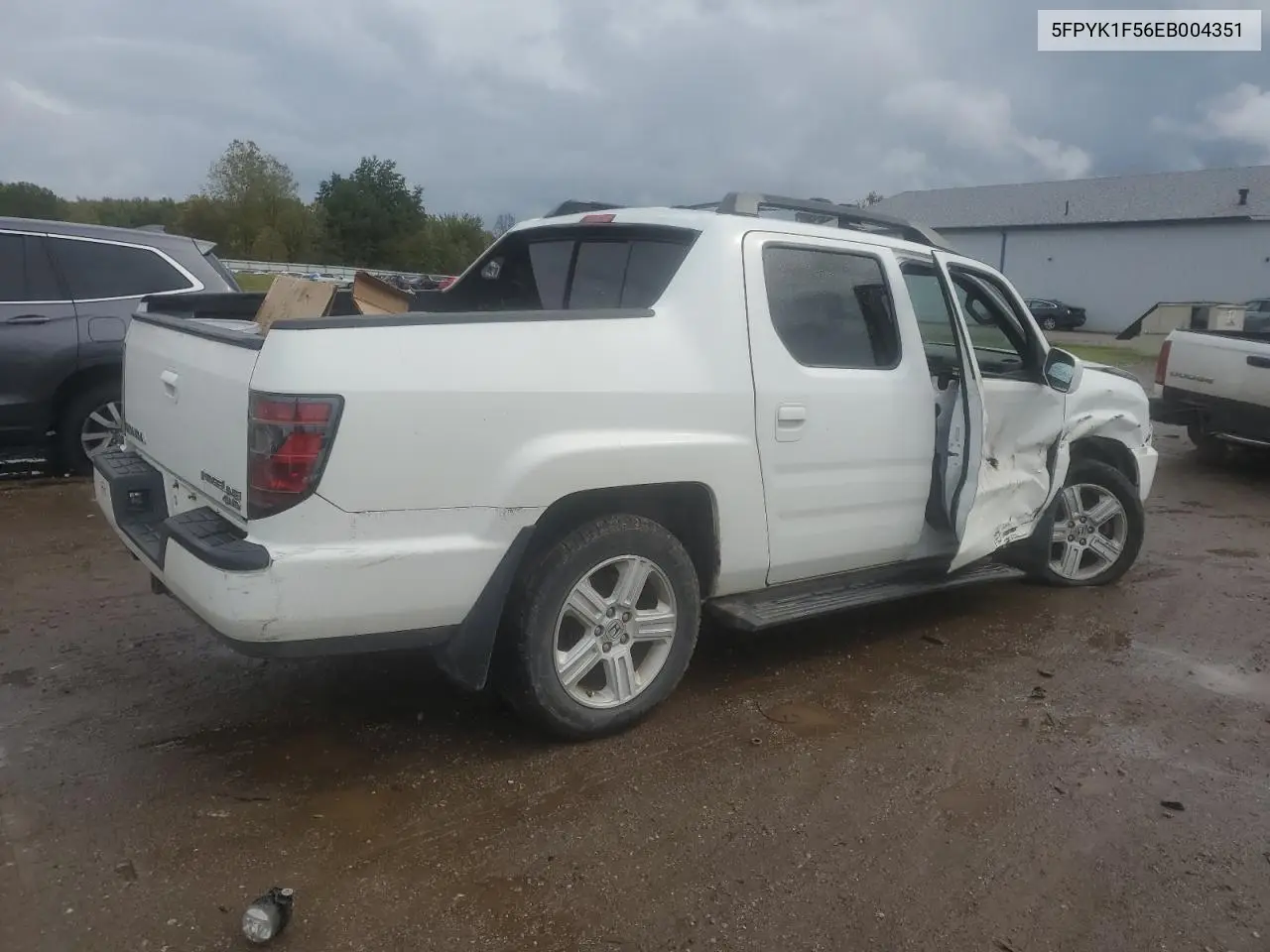 5FPYK1F56EB004351 2014 Honda Ridgeline Rtl