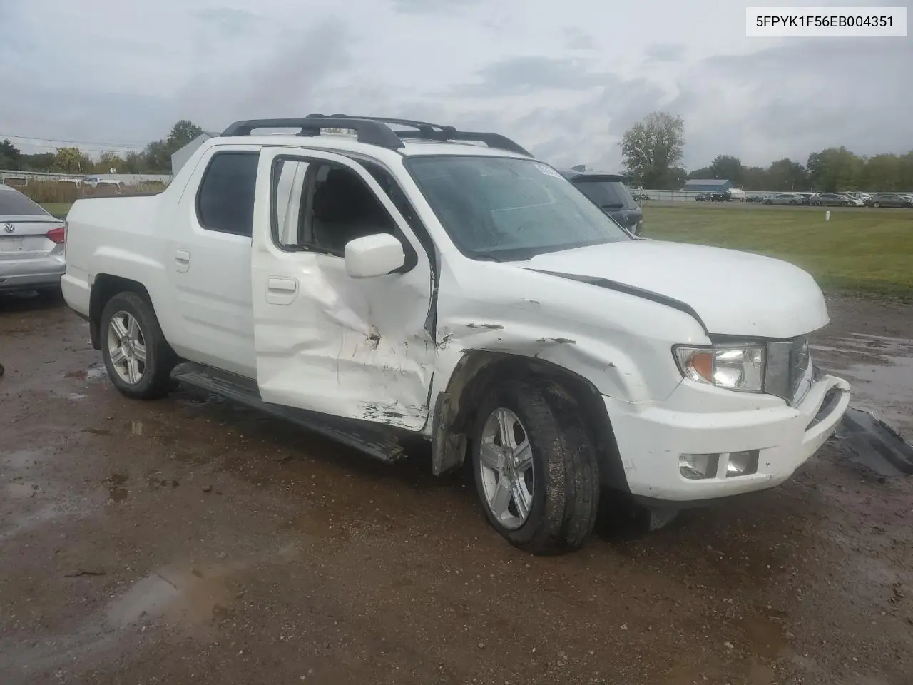 5FPYK1F56EB004351 2014 Honda Ridgeline Rtl