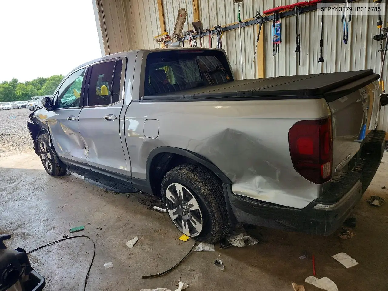 2017 Honda Ridgeline Rtl VIN: 5FPYK3F79HB016785 Lot: 58607136