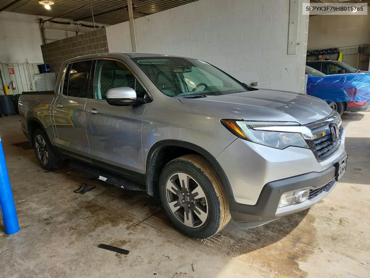 2017 Honda Ridgeline Rtl VIN: 5FPYK3F79HB016785 Lot: 58607136