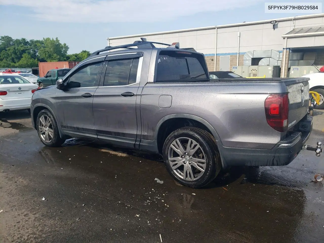 2017 Honda Ridgeline Rtl VIN: 5FPYK3F79HB029584 Lot: 58715666