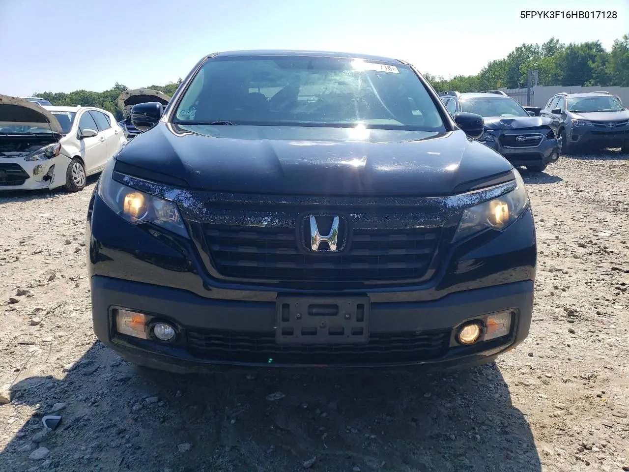 2017 Honda Ridgeline Sport VIN: 5FPYK3F16HB017128 Lot: 59716716
