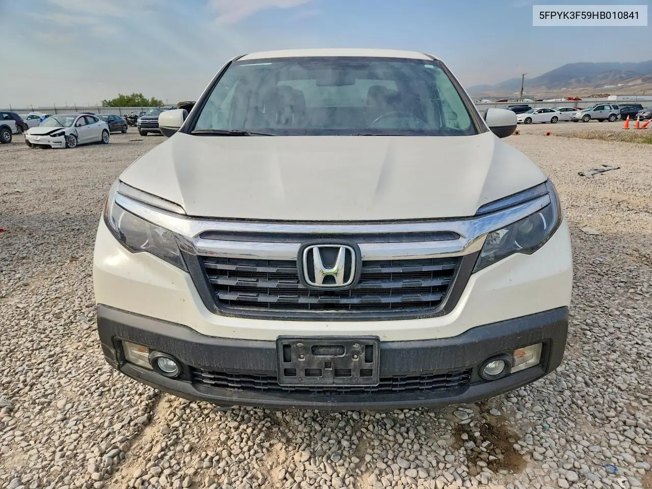 2017 Honda Ridgeline Rtl VIN: 5FPYK3F59HB010841 Lot: 60610056