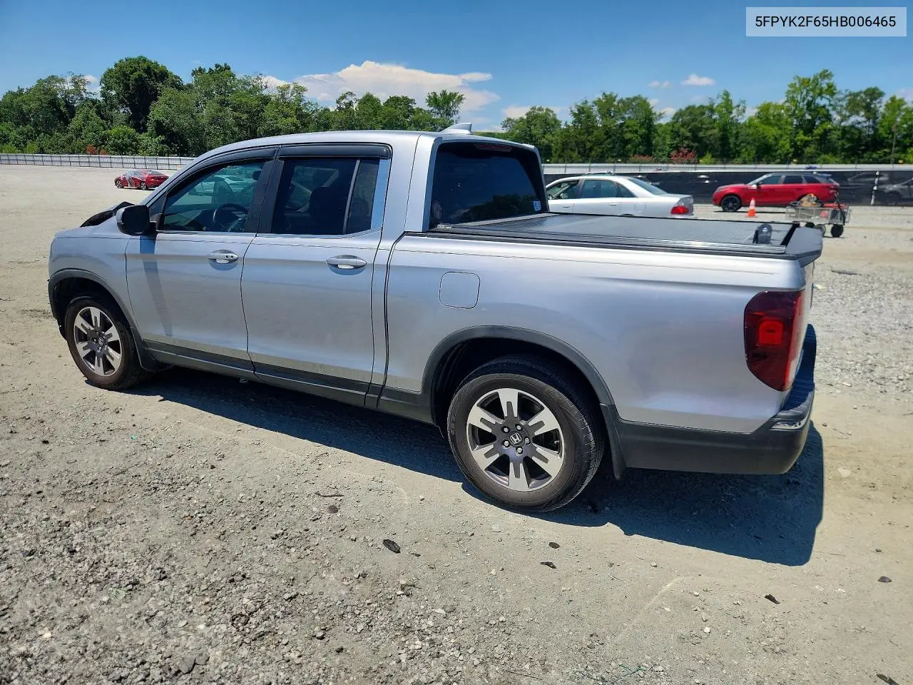 2017 Honda Ridgeline Rtl VIN: 5FPYK2F65HB006465 Lot: 61181036